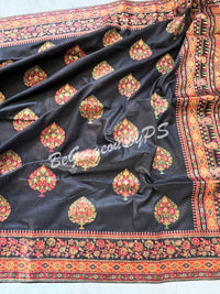 KASHMIRI KANI BLACK SA-KAS-KAN-BL108