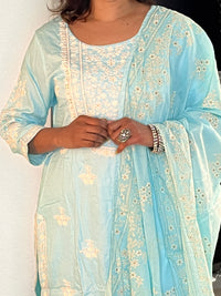 DUPATTA SET DU-344-BLU