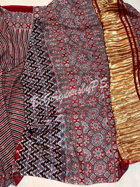 AJRAK MODAL MAROON