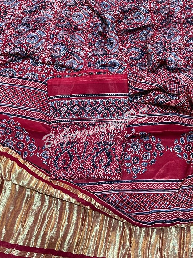 AJRAK MODAL RED