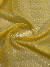 ORGANZA GOTA YELLOW