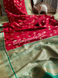 Pattu moonga banarasi saree