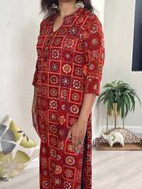 KURTI KU-057-RED