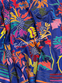 KANTHA BANGALORE SILK ROYAL SAREE