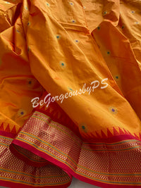 Kanjeevaram Silk Saree with paithani