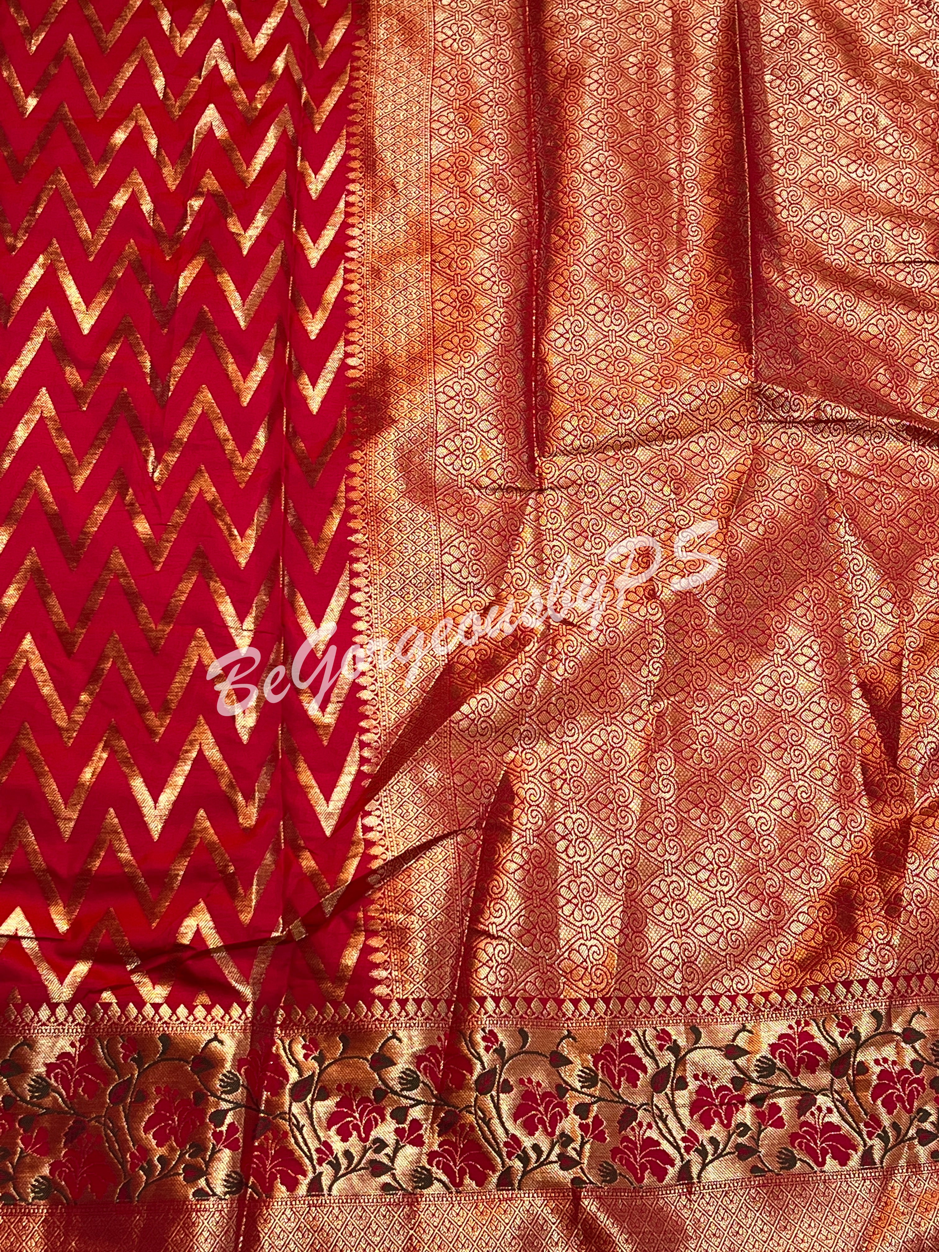 ZIGZAG SILK MEGENTA