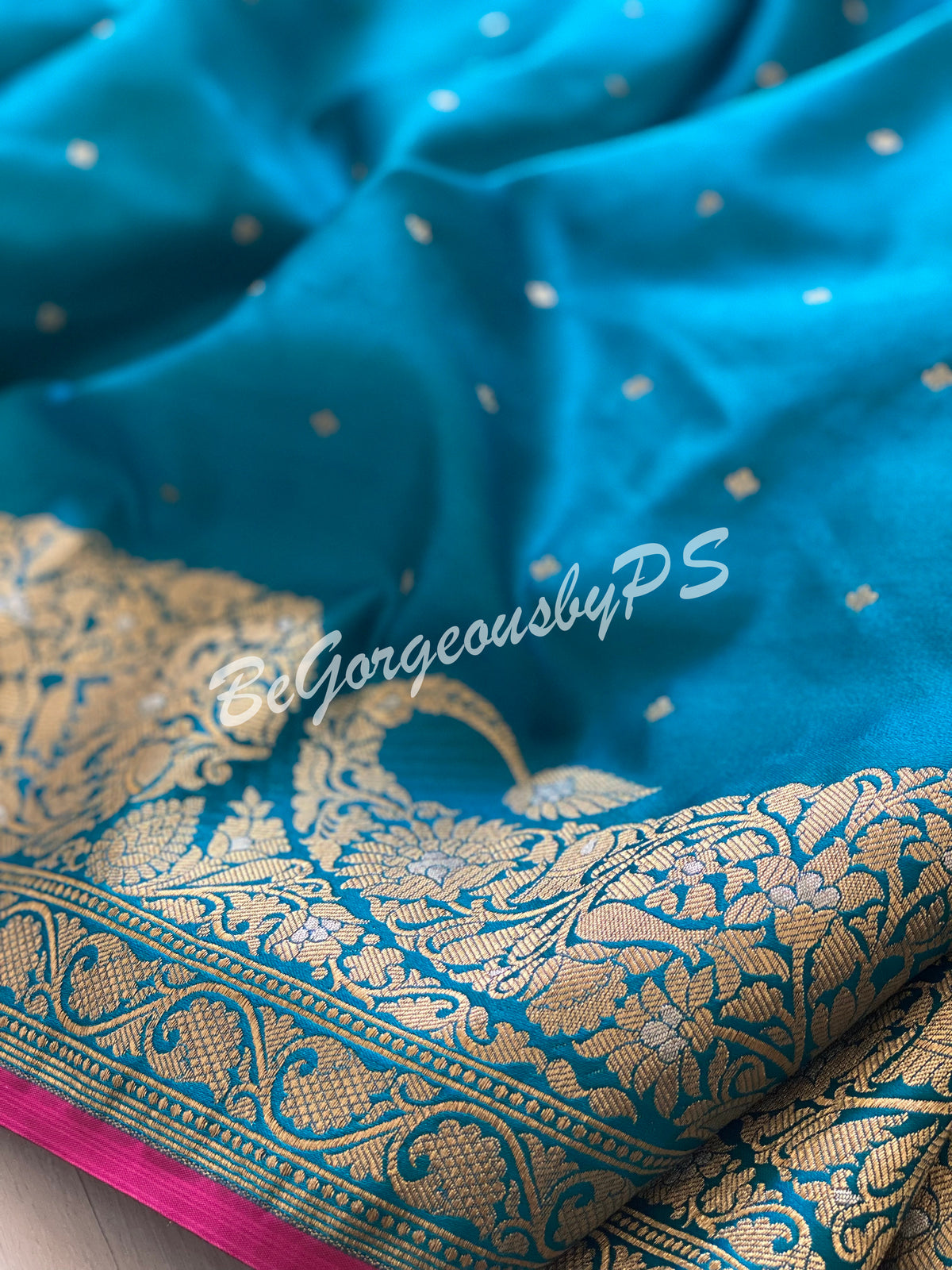 Pattu moonga banarasi saree royal blue