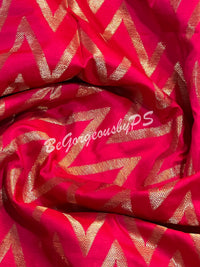 ZIGZAG SILK MEGENTA