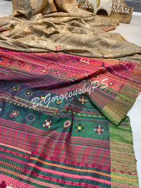 Lambani on silk