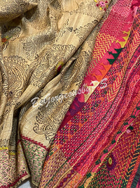 Lambani on silk