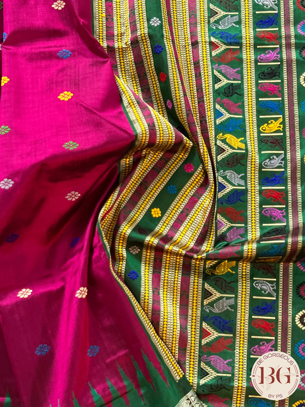 Dolabedi silk sambalpuri premium saree color - purple