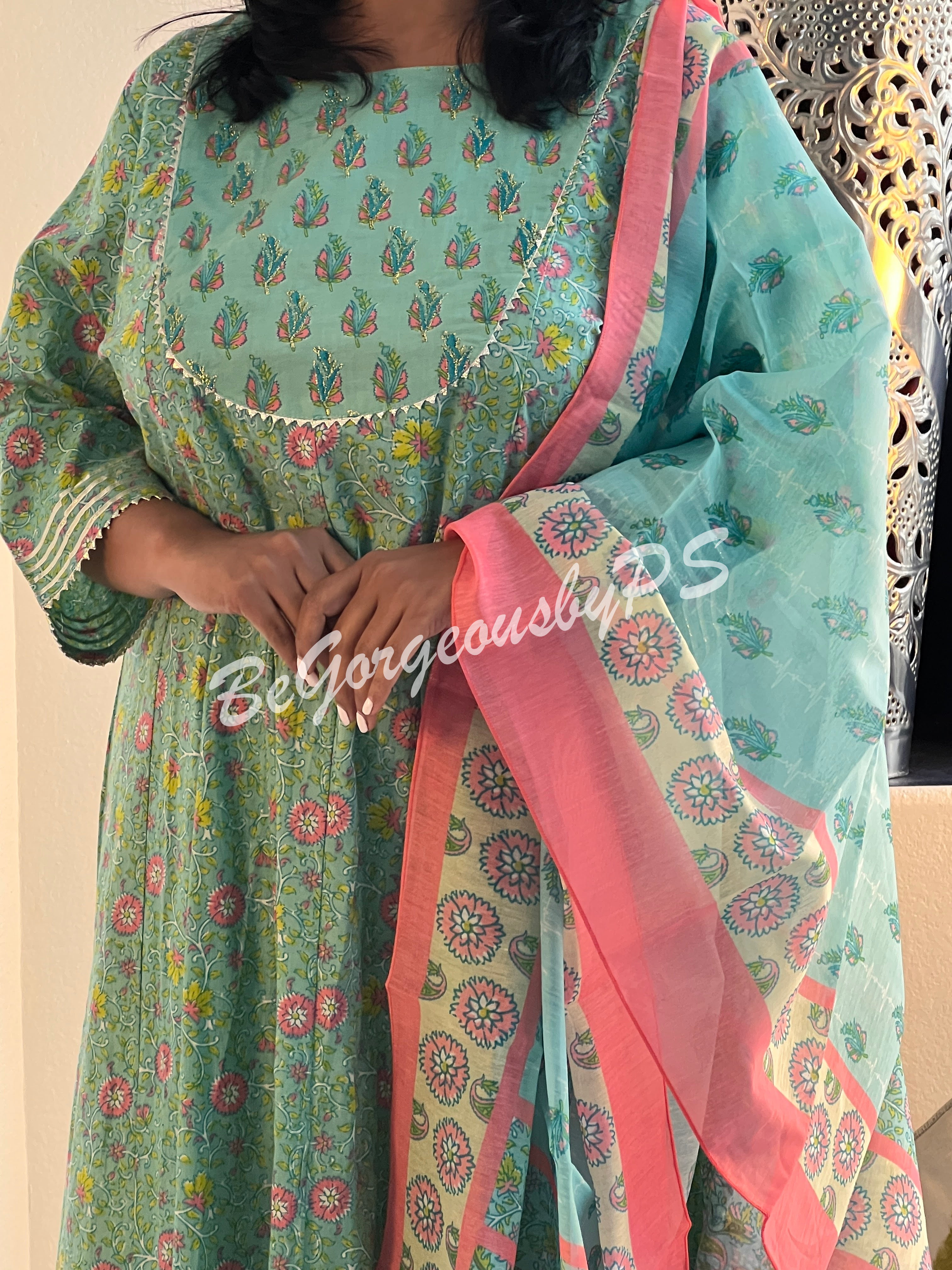 ANARKALI SET AK-011 Green