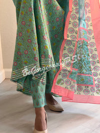 ANARKALI SET AK-011 Green