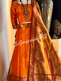 BANARASI PAITHANI YELLOW