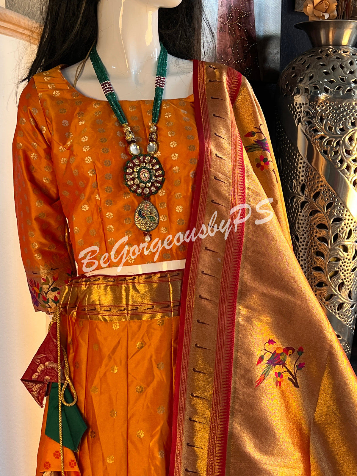 BANARASI PAITHANI YELLOW