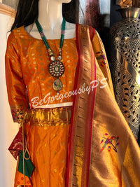 BANARASI PAITHANI YELLOW