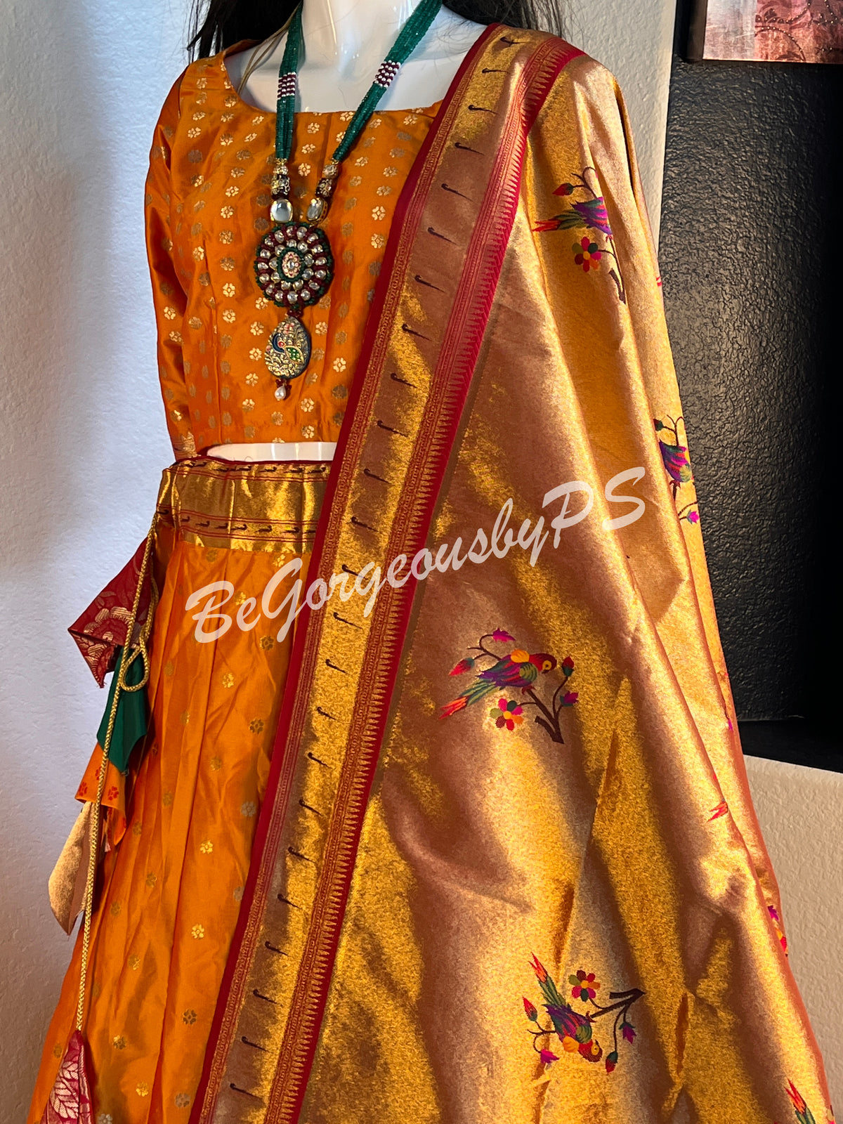 BANARASI PAITHANI YELLOW