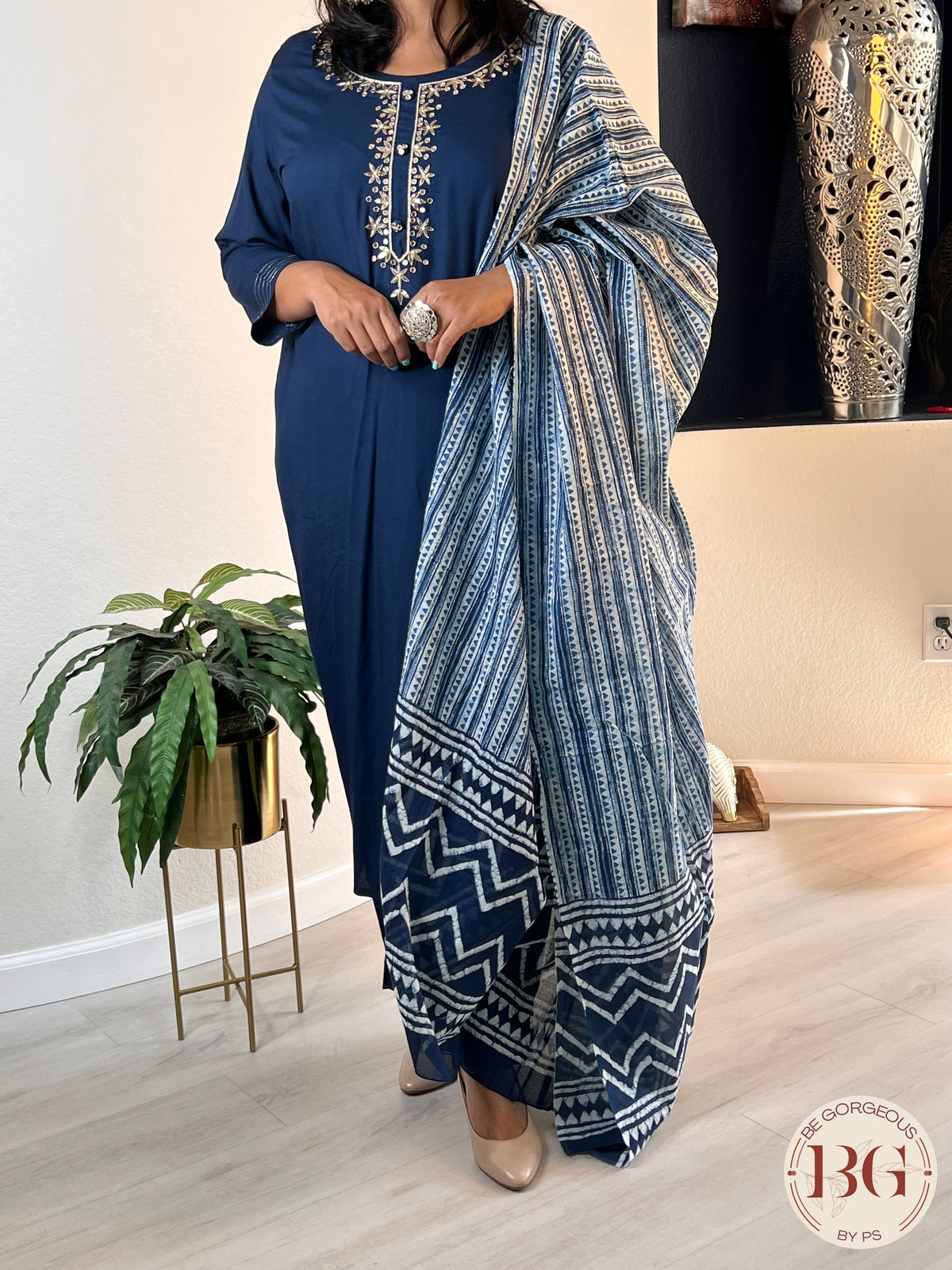 DUPATTA SET DU-146-NBL