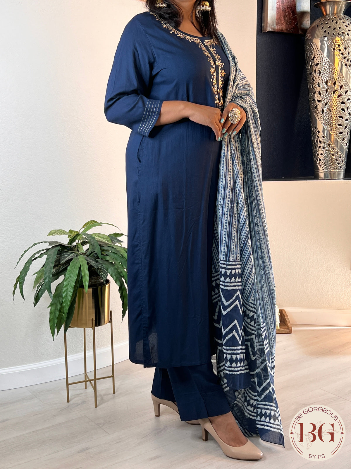 DUPATTA SET DU-146-NBL