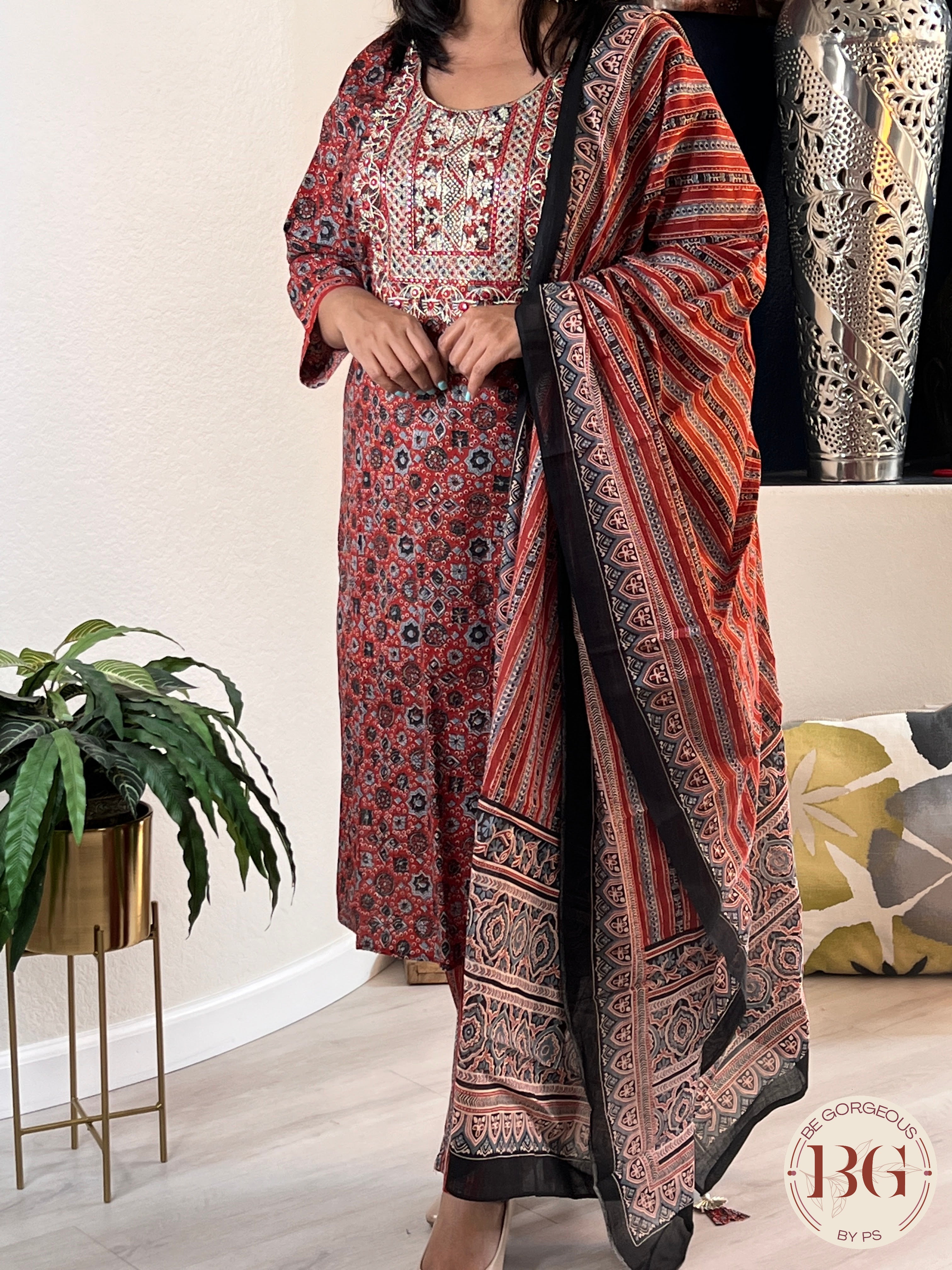 DUPATTA SET DU-280-RST