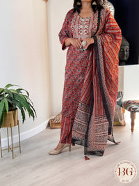 DUPATTA SET DU-280-RST