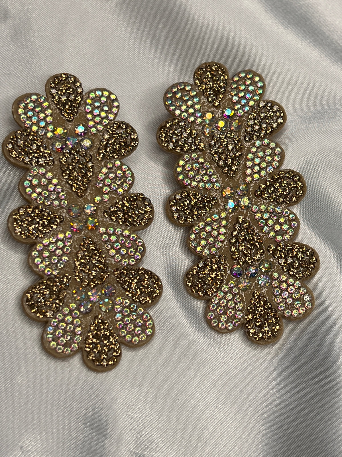 Glitter earrings - lighweight