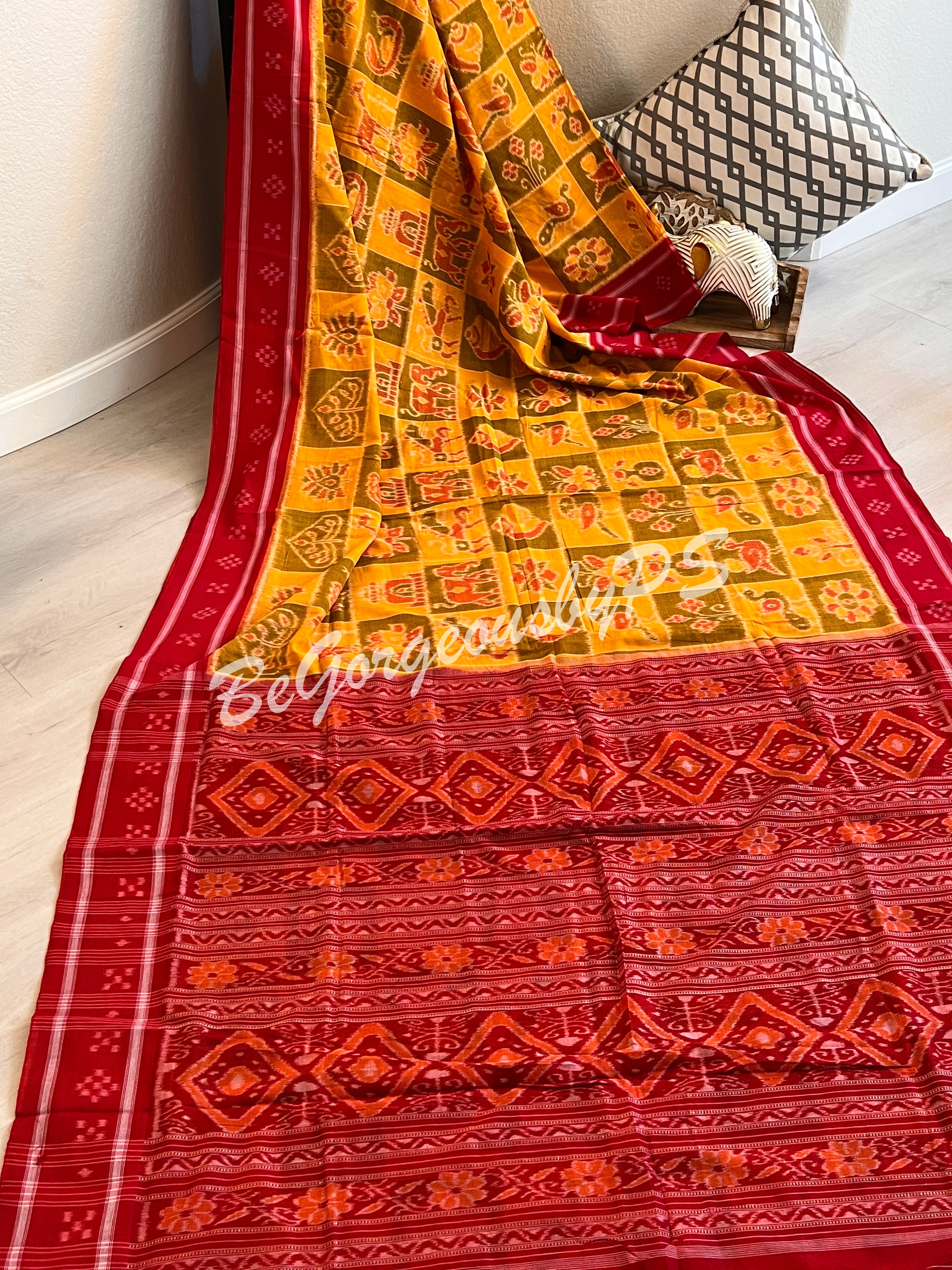 Nabakothi Cotton handloom saree