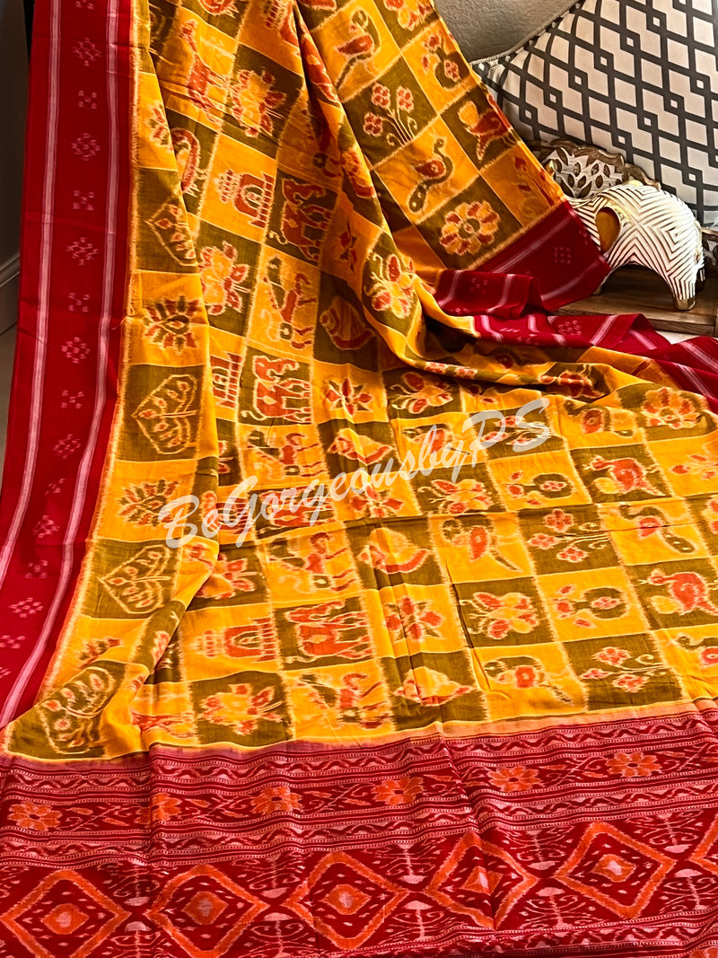 Nabakothi Cotton handloom saree