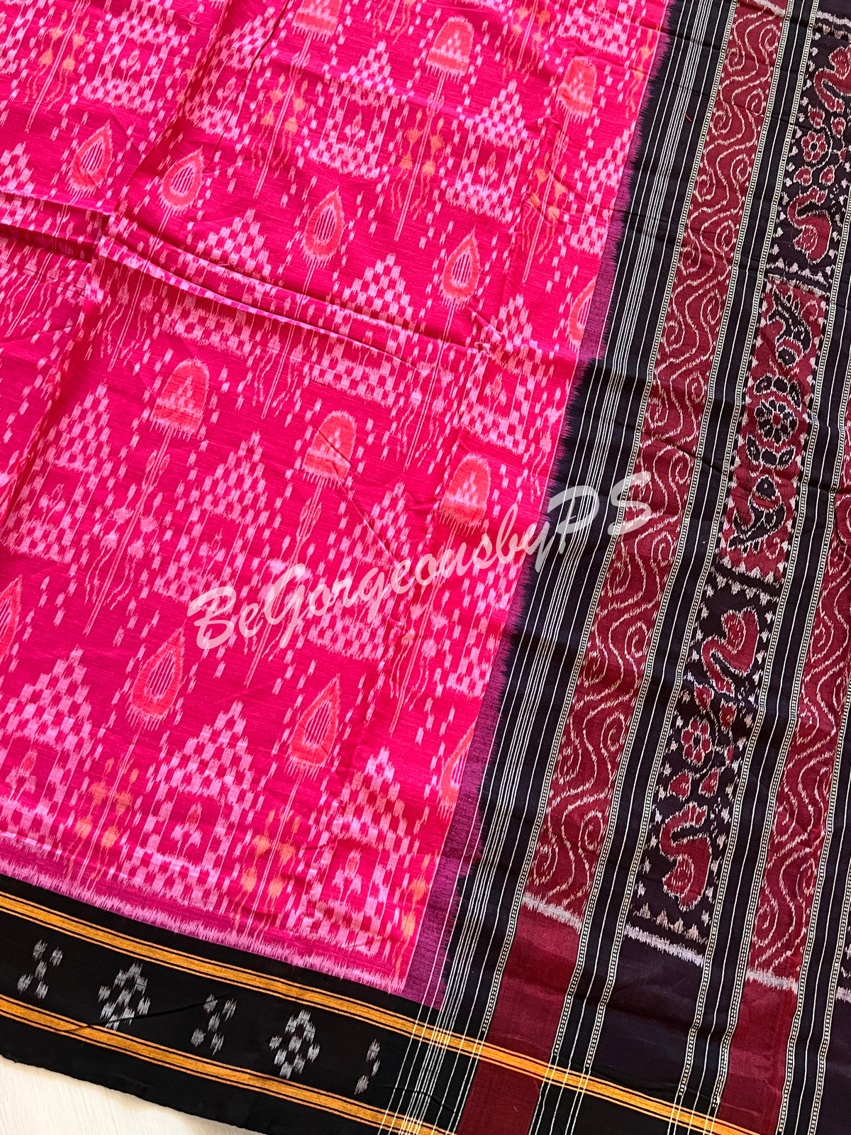 Ghara Tribal Cotton handloom saree