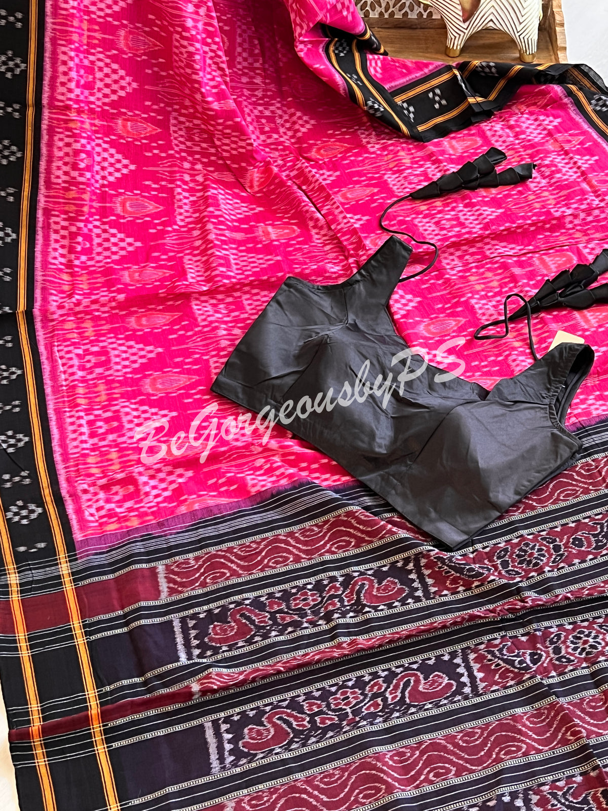 Ghara Tribal Cotton handloom saree