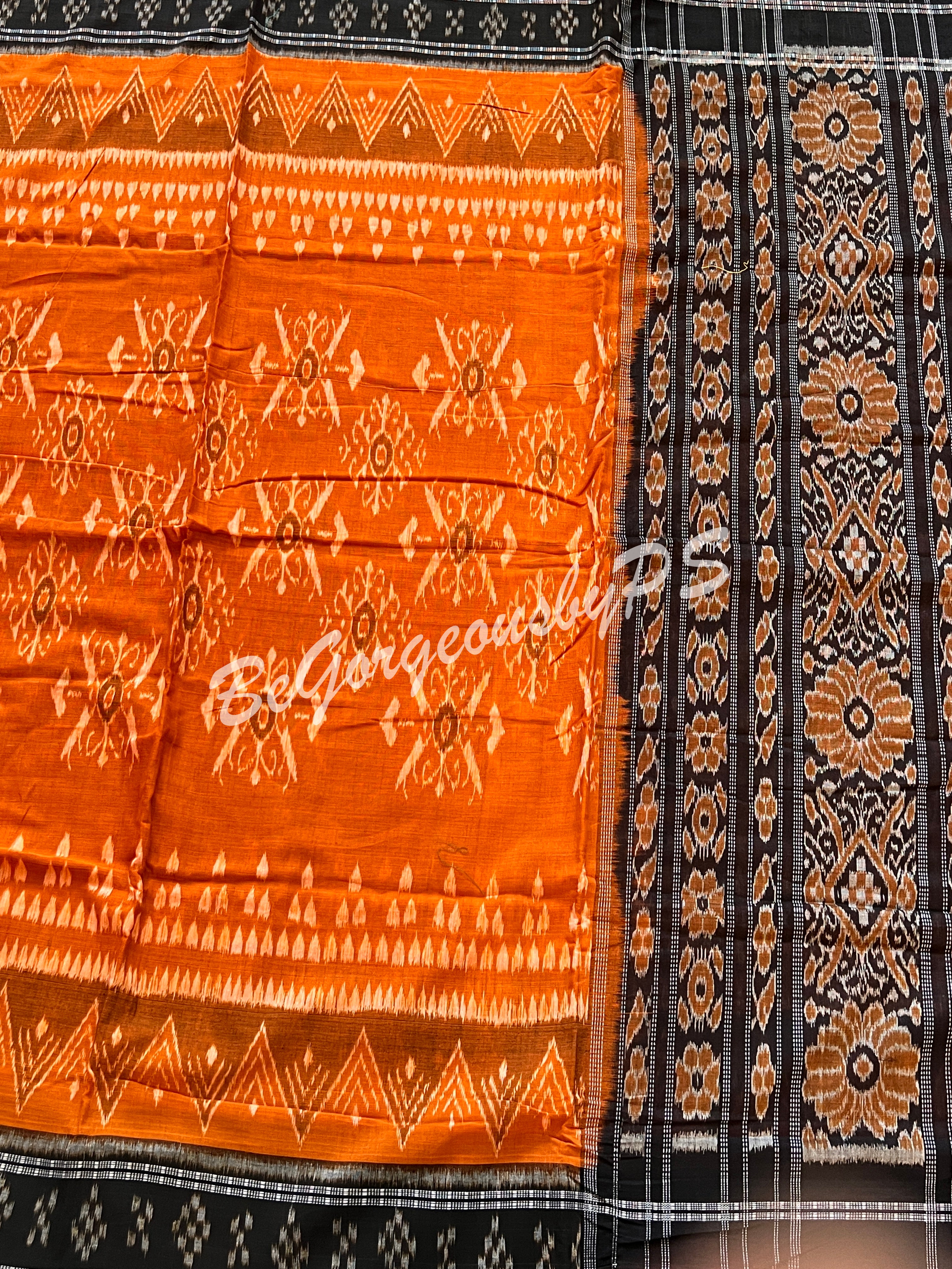 Raja Border Pasapali Cotton handloom saree