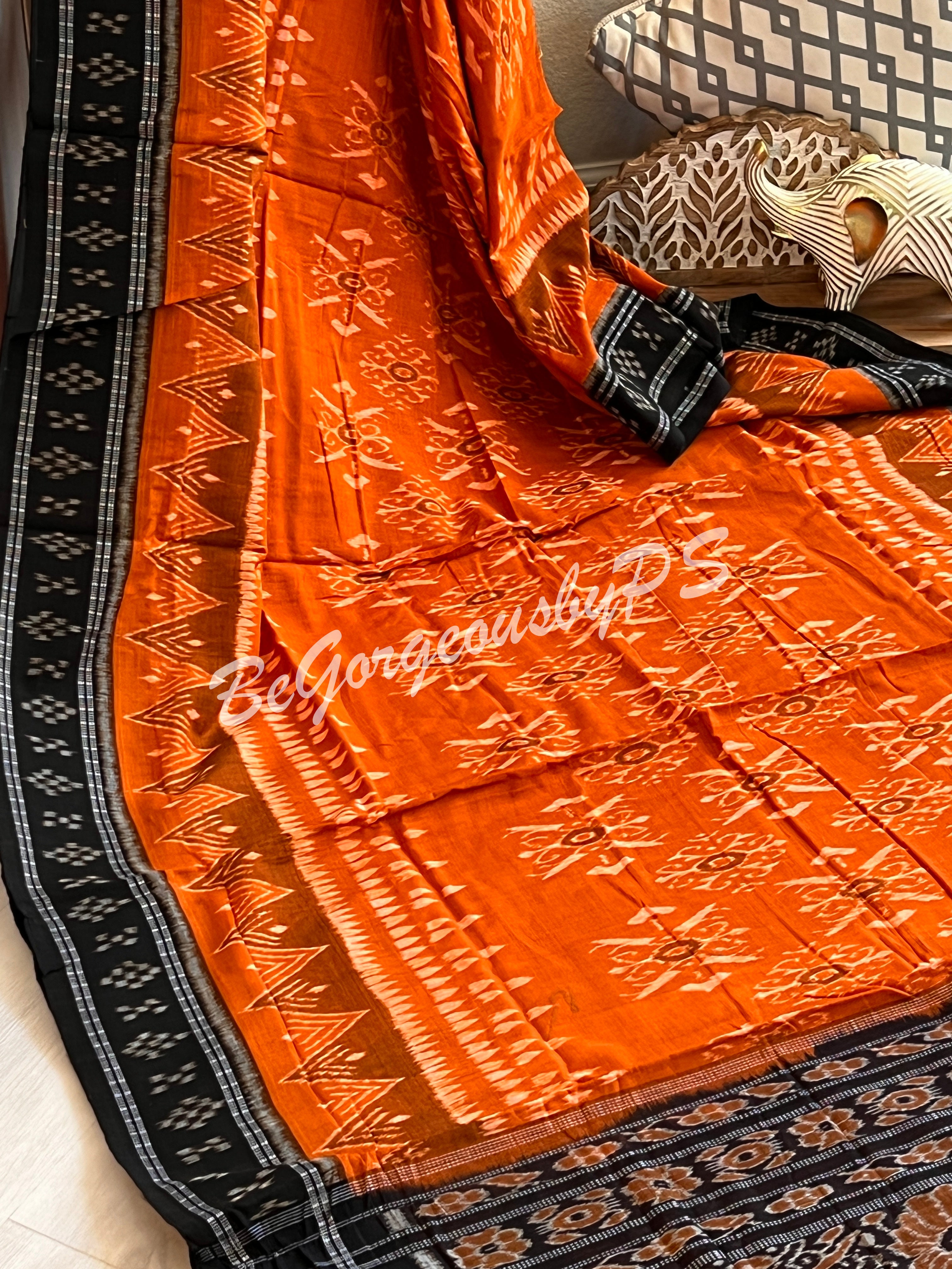 Raja Border Pasapali Cotton handloom saree