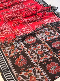 Bada Phula Computer Cotton Handloom saree