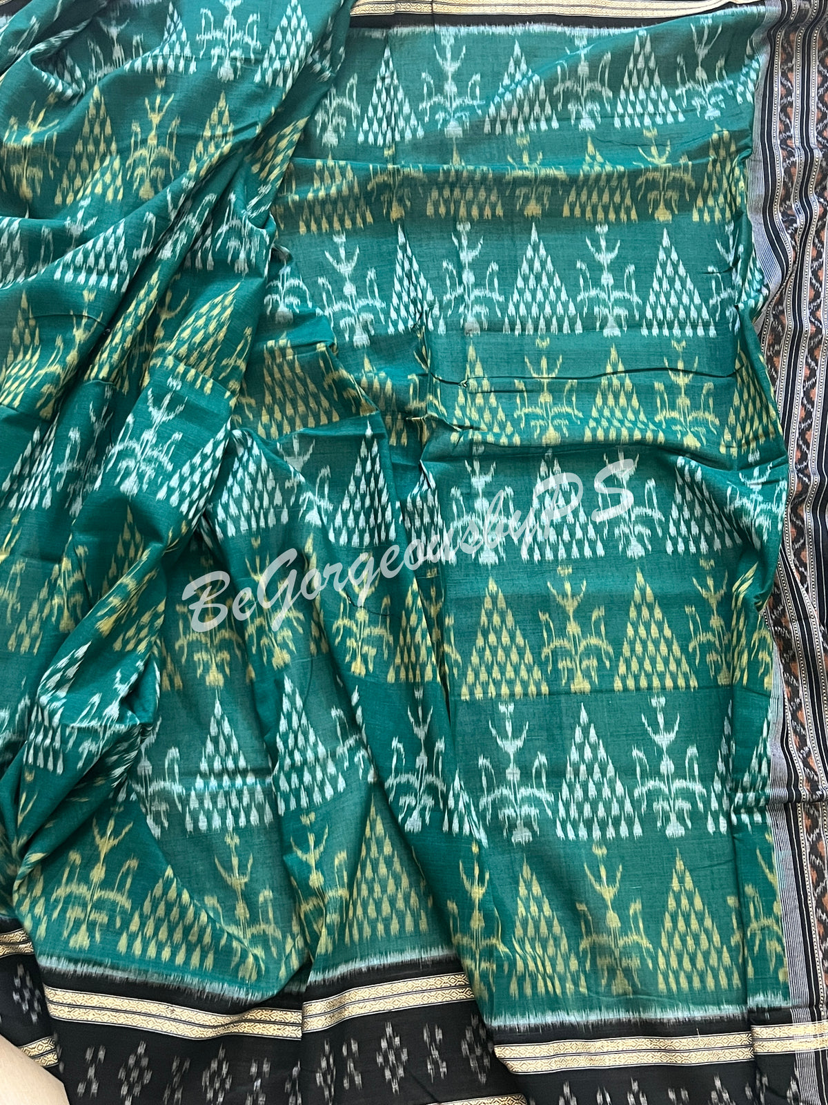 Jhoti Chita With BP Cotton handloom saree