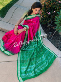 Odisha sambalpuri dancing dolls saree