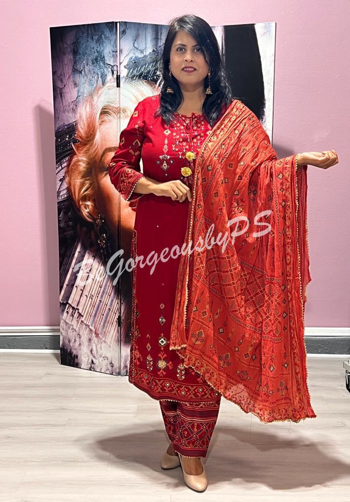 DUPATTA SET DU-045