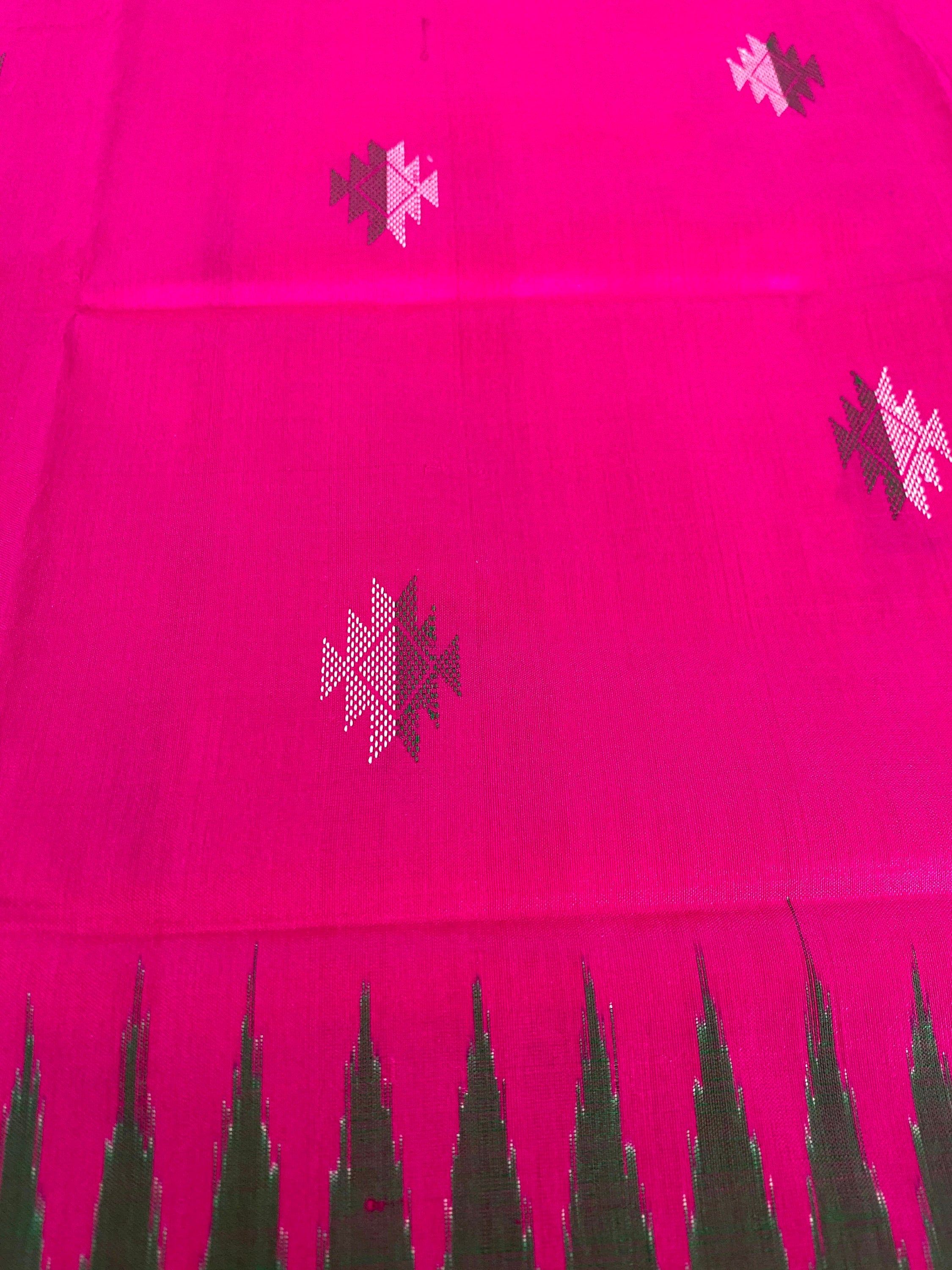 Odisha sambalpuri dancing dolls saree