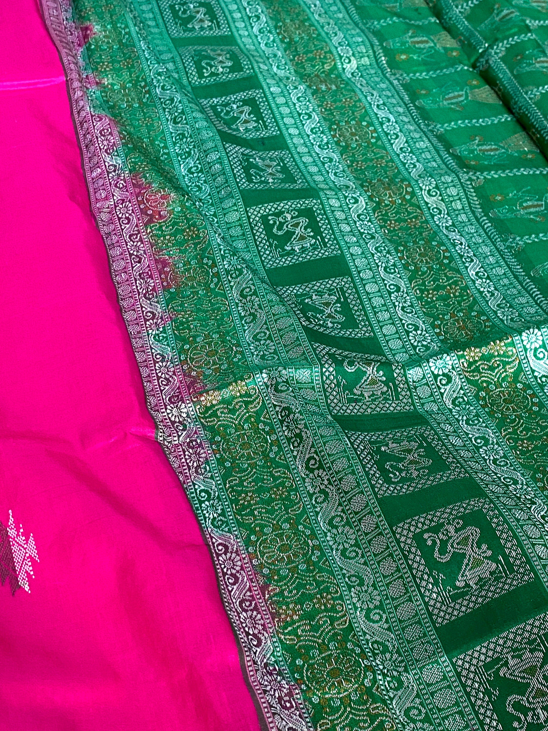 Odisha sambalpuri dancing dolls saree