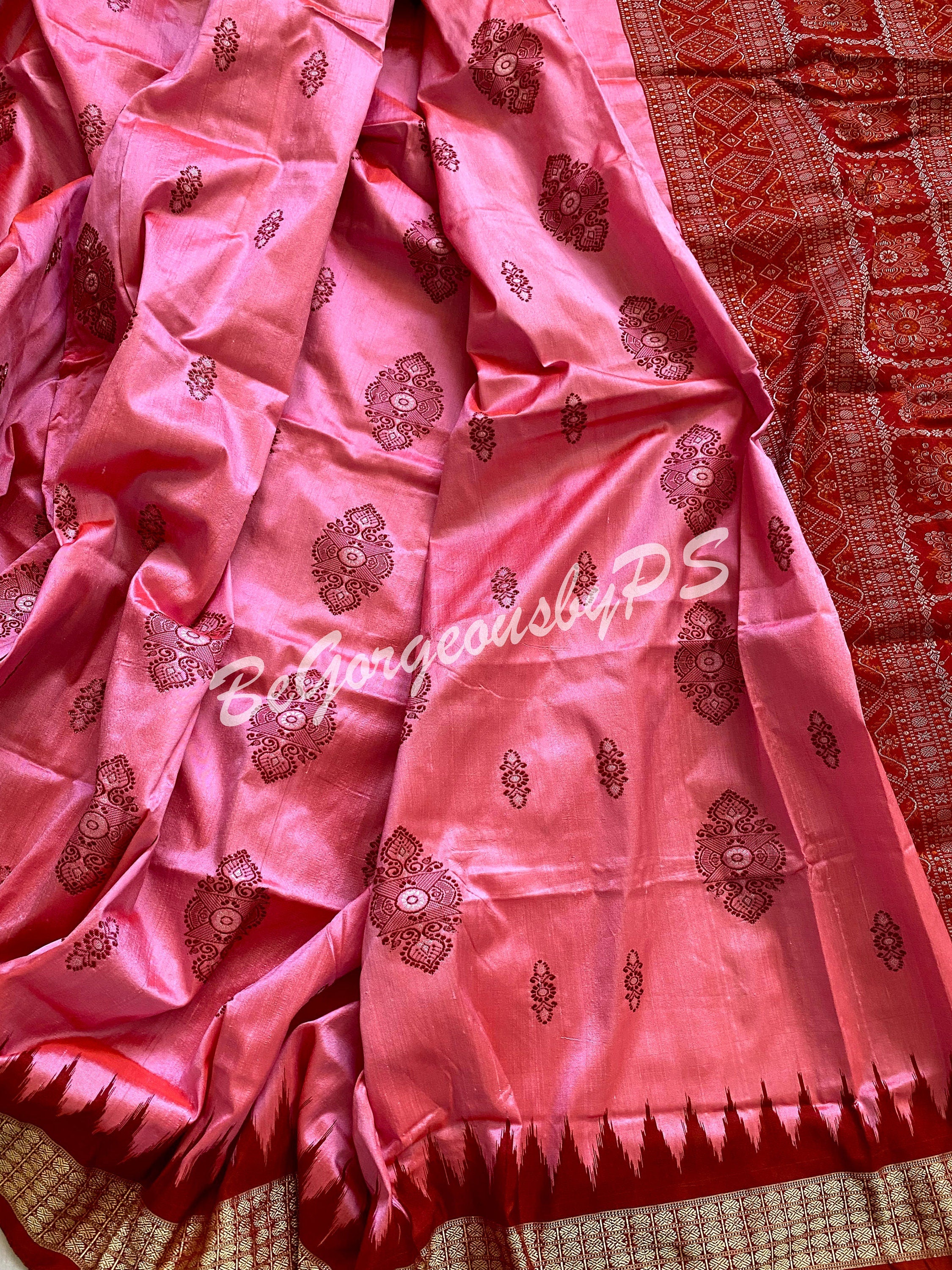 Odisha bomkai sambalpuri saree