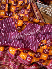 Full pasapalli khadua pure mulberry silk saree