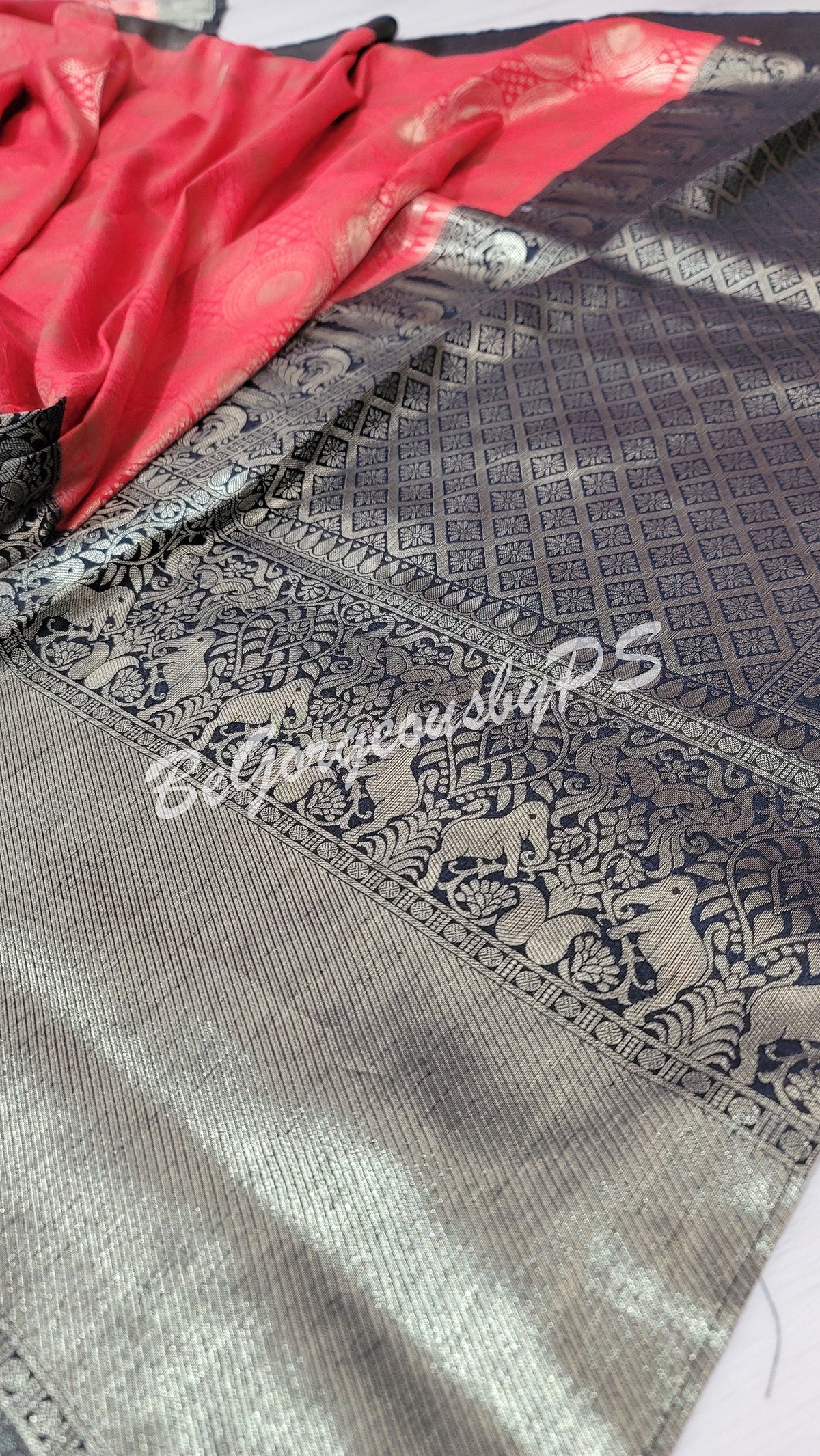 Kubera pattu saree, very soft and fine silk.