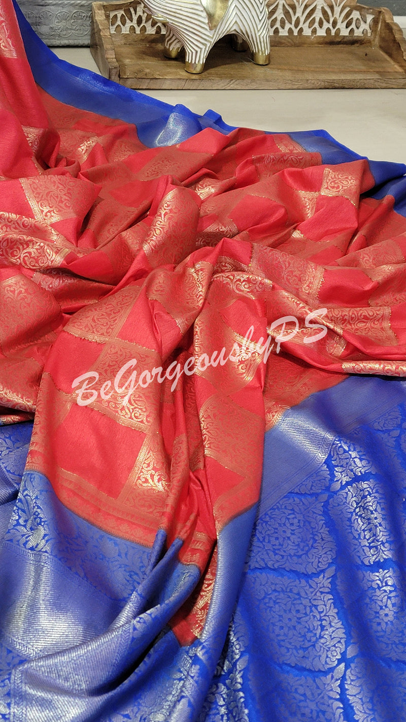 Kubera pattu saree, very soft and fine silk.