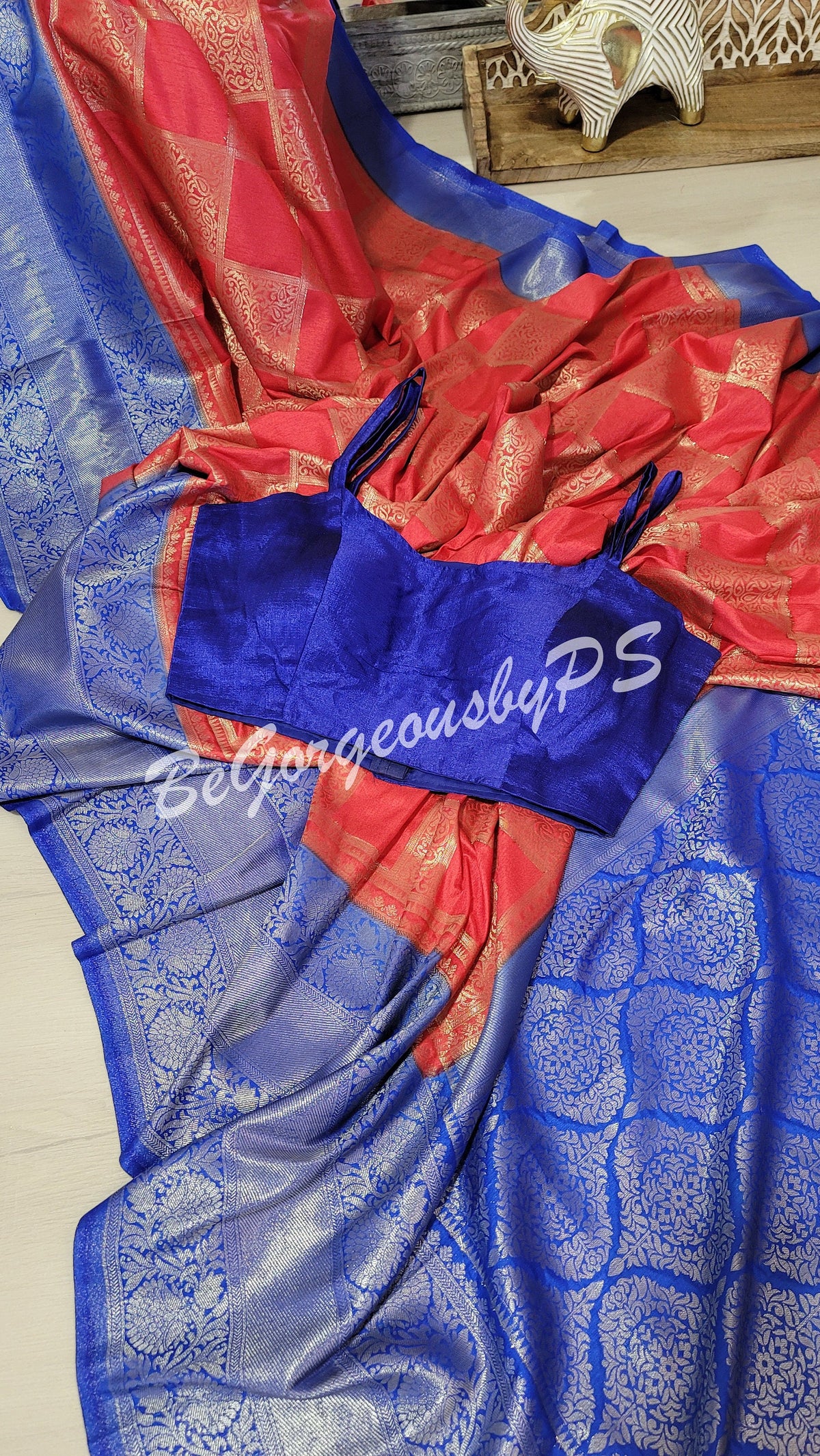 Kubera pattu saree, very soft and fine silk.