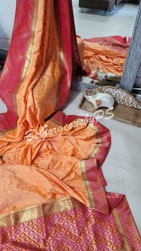 Pattu moonga banarasi saree