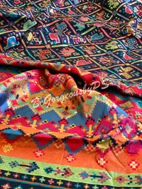 Kani Silk pure pashmina saree